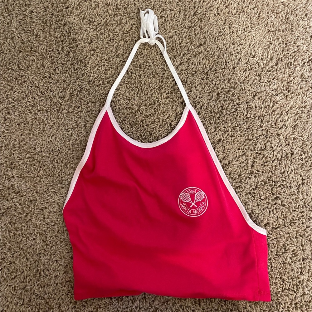 Urban Outfitters Pink Halter Top, never worn with tag